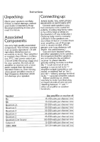 Infinity Quantum-Series - Owners Manual 